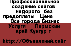 Профессиональное создание сайтов, недорого, без предоплаты › Цена ­ 4 500 - Все города Бизнес » Услуги   . Пермский край,Кунгур г.